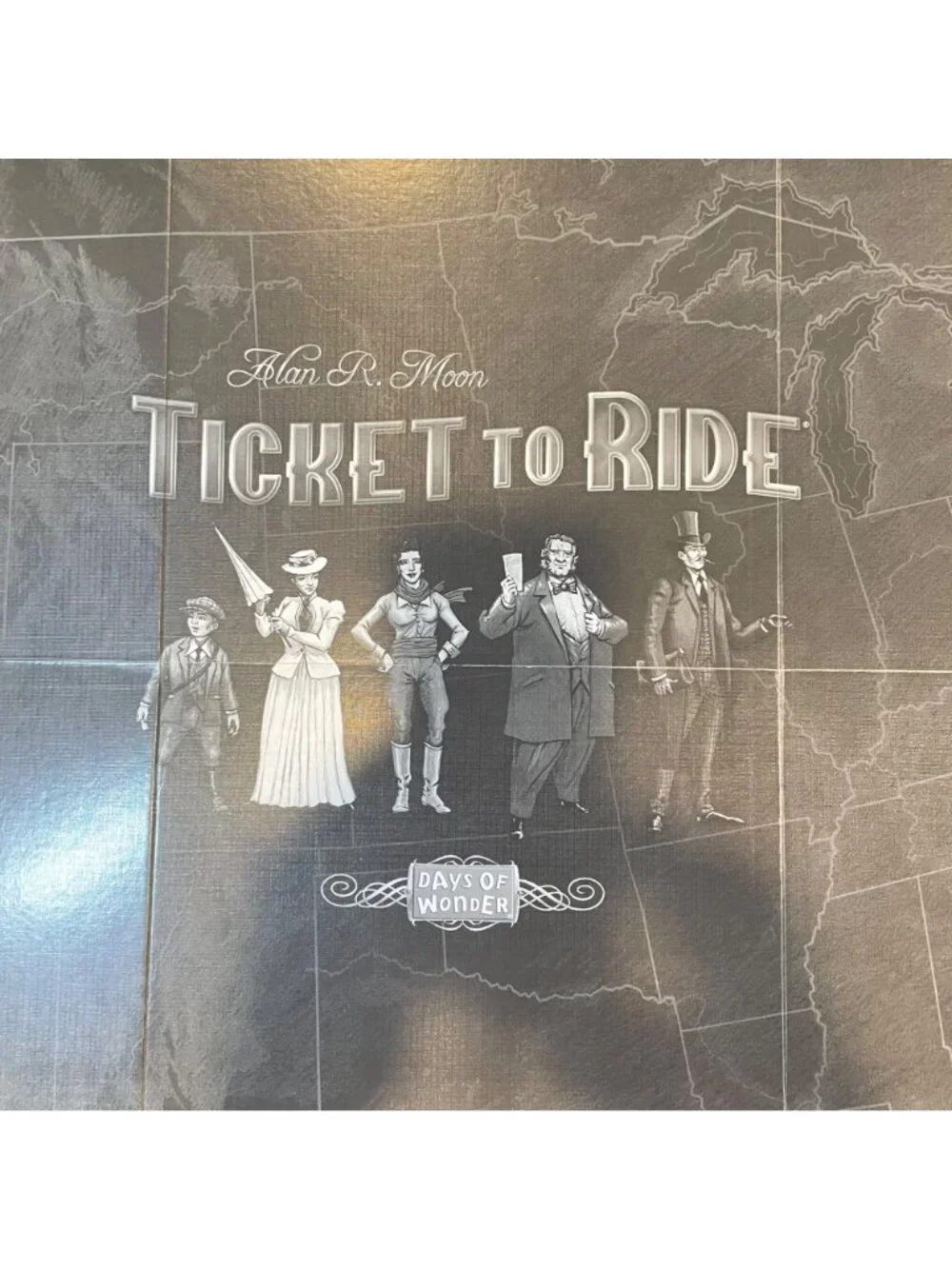 Ticket To Ride Board Game By Days Of Wonder Alan R. Moon Strategy Adventure